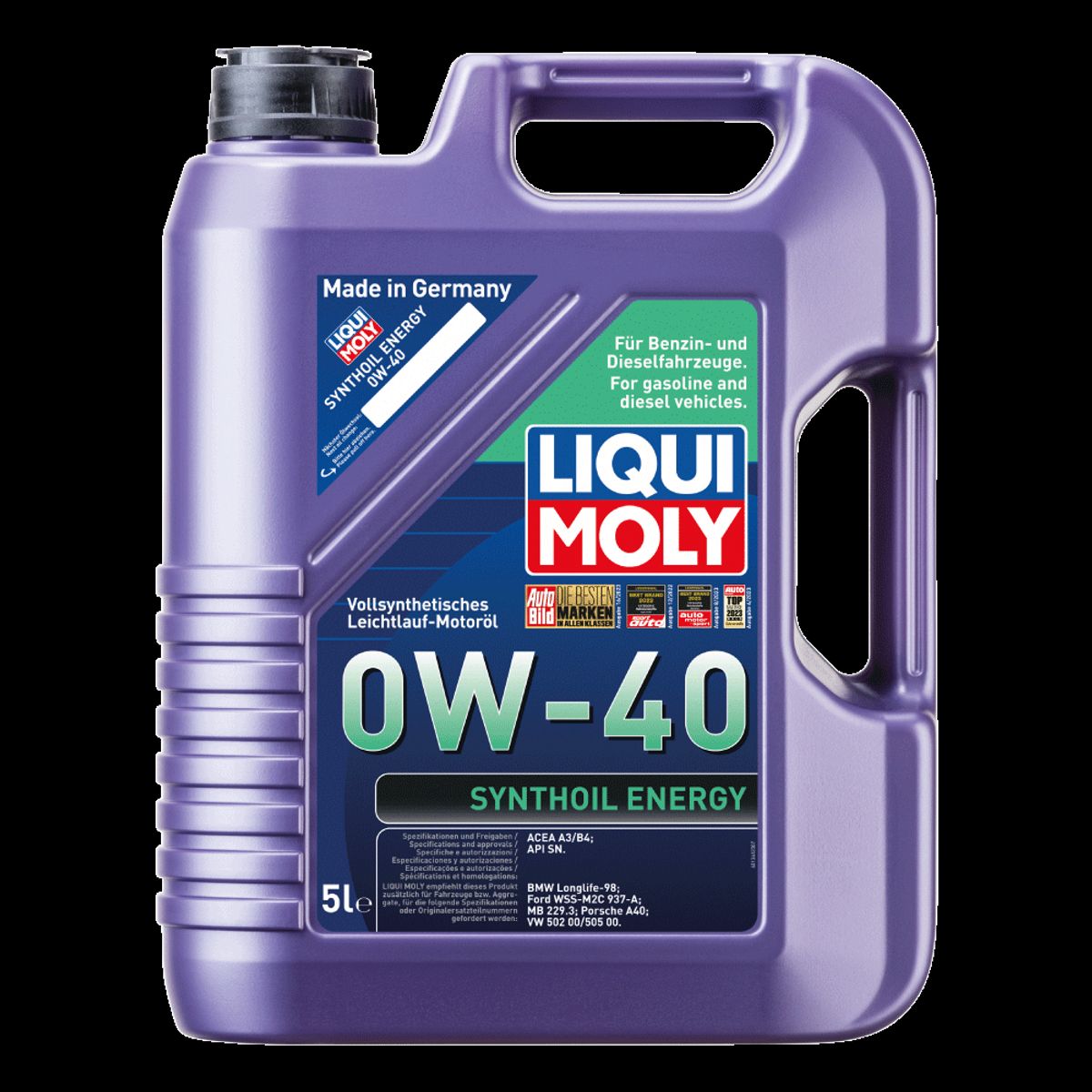 LIQUI MOLY - Aceite Liqui Moly Synthoil Energy 0W-40