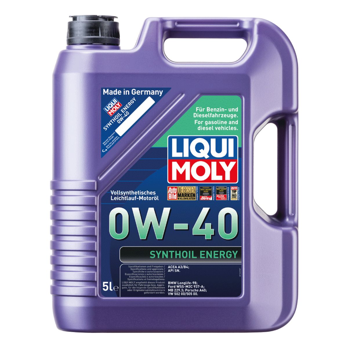LIQUI MOLY - Aceite Liqui Moly Synthoil Energy 0W-40
