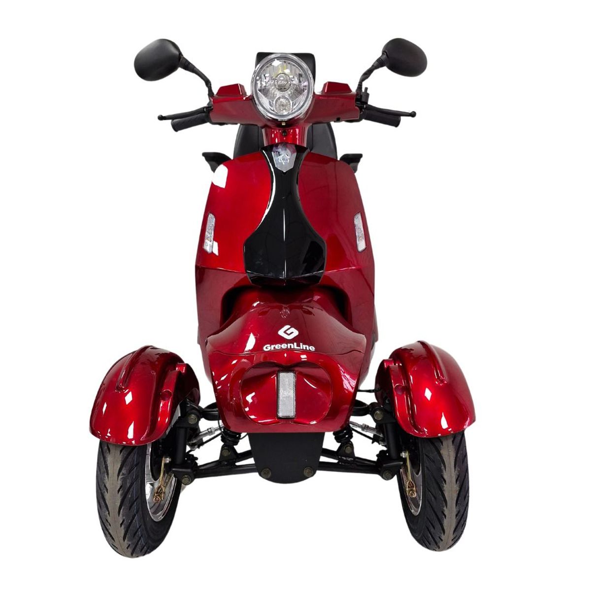 LEKO - Triciclo Eléctrico LEKO Modelo GRF Color ROJO