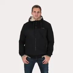 GANGSTER - Plus Poleron Hibridas Patchwork Negro