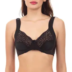 LADY GENNY - Sostén Copa C Microfibra Con Encaje