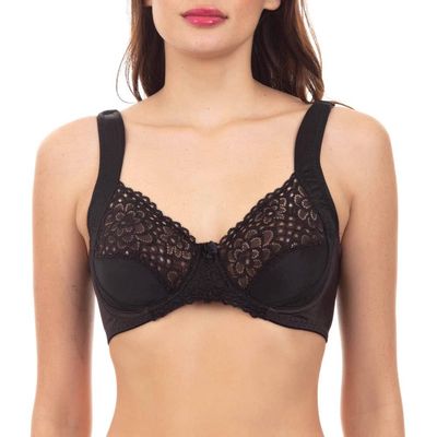Imagen 1 del producto Sostén Copa C Microfibra Con Encaje