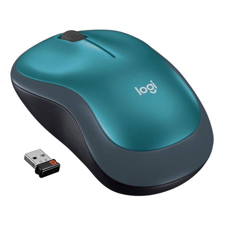 LOGITECH - Mouse Inalambrico optico M185 Azul