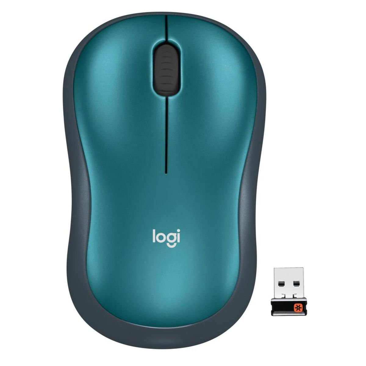 LOGITECH - Mouse Inalambrico optico M185 Azul