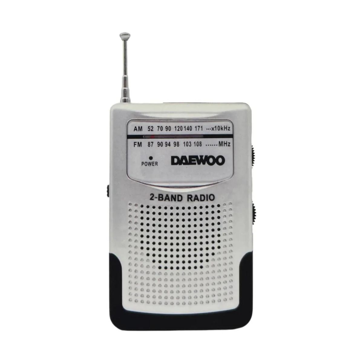 DAEWOO - Radio De Bolsillo Am Fm Blanco Di681 Daewoo