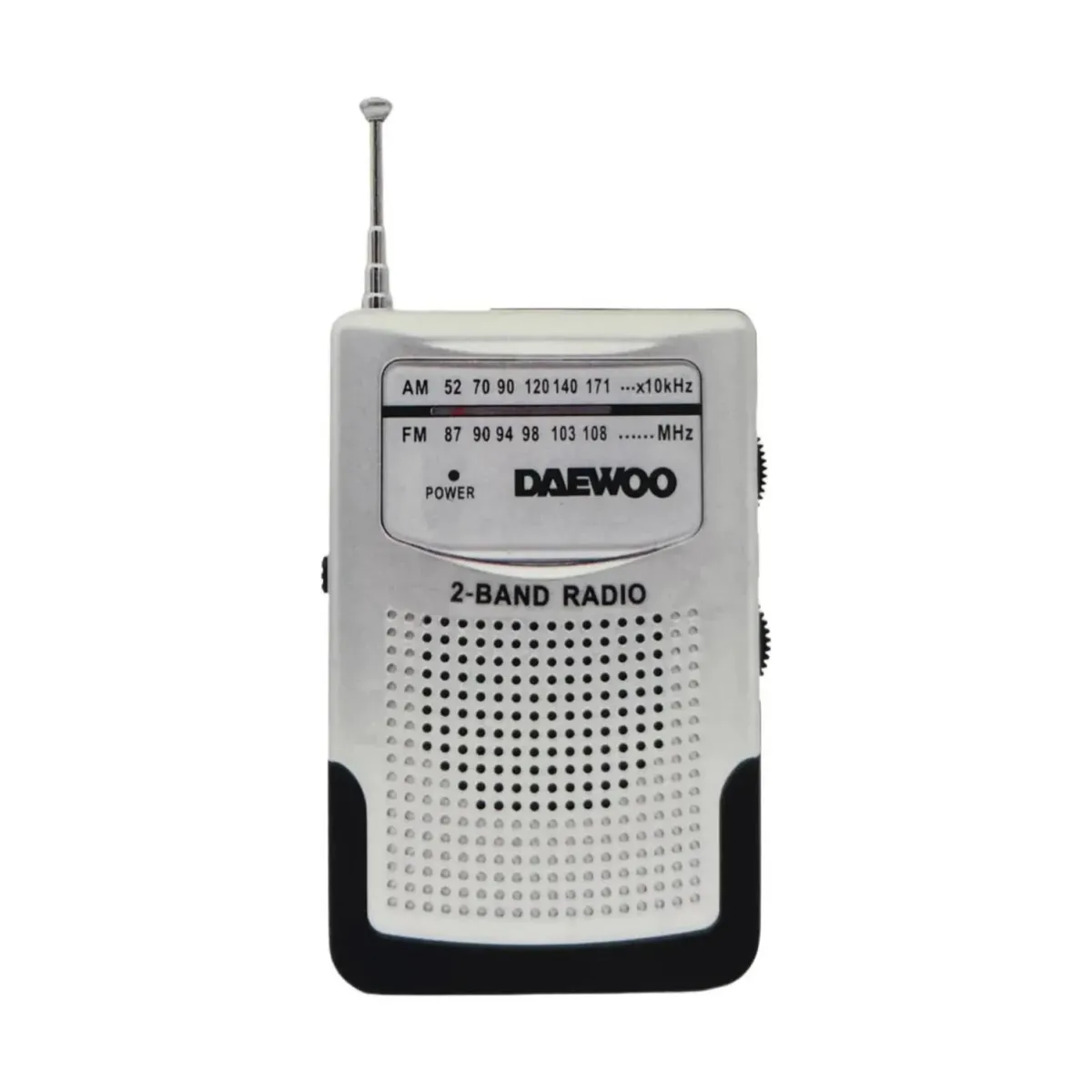 DAEWOO - Radio De Bolsillo Am Fm Blanco Di681 Daewoo