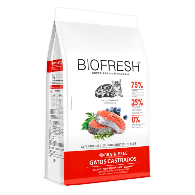 BIOFRESH - Briofresh Alimento Gato Adulto Castrado 1.5Kg