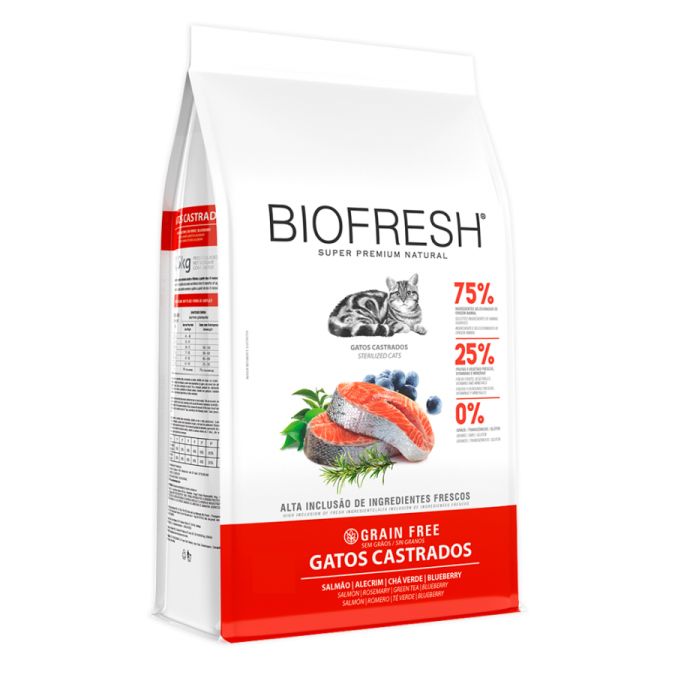 BIOFRESH Alimento Biofresh Gato Adulto Castrado 7.5Kg | falabella.com