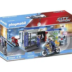 PLAYMOBIL - POLICIA ESCAPE DE LA PRISIÓN PM70568