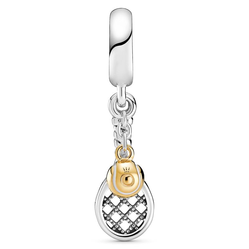 PANDORA - Charm Colgante Raqueta Y Pelota De Tenis Mujer Pandora