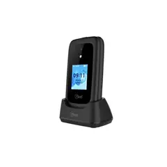 MLAB - Telefono Senior Tipo Almeja 4G Negro