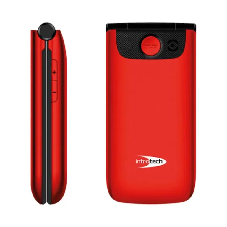 Telefono Senior Tipo Almeja 4G Rojo Clamshell