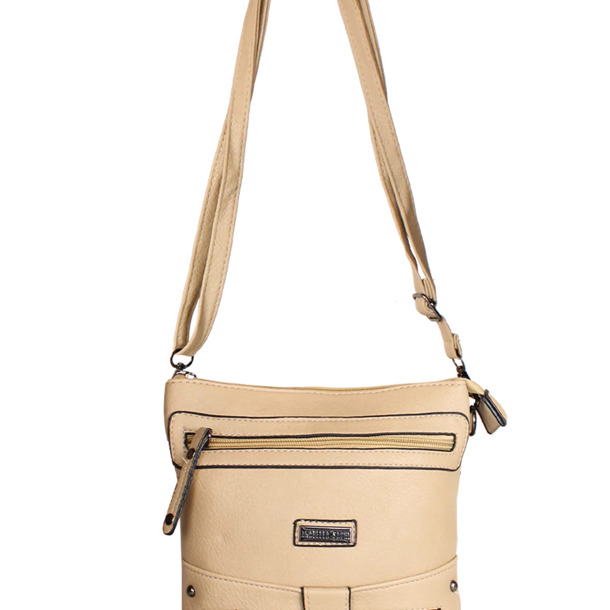 ANABELLA SACHI - Cartera bandolera Pola beige Anabella Sachi