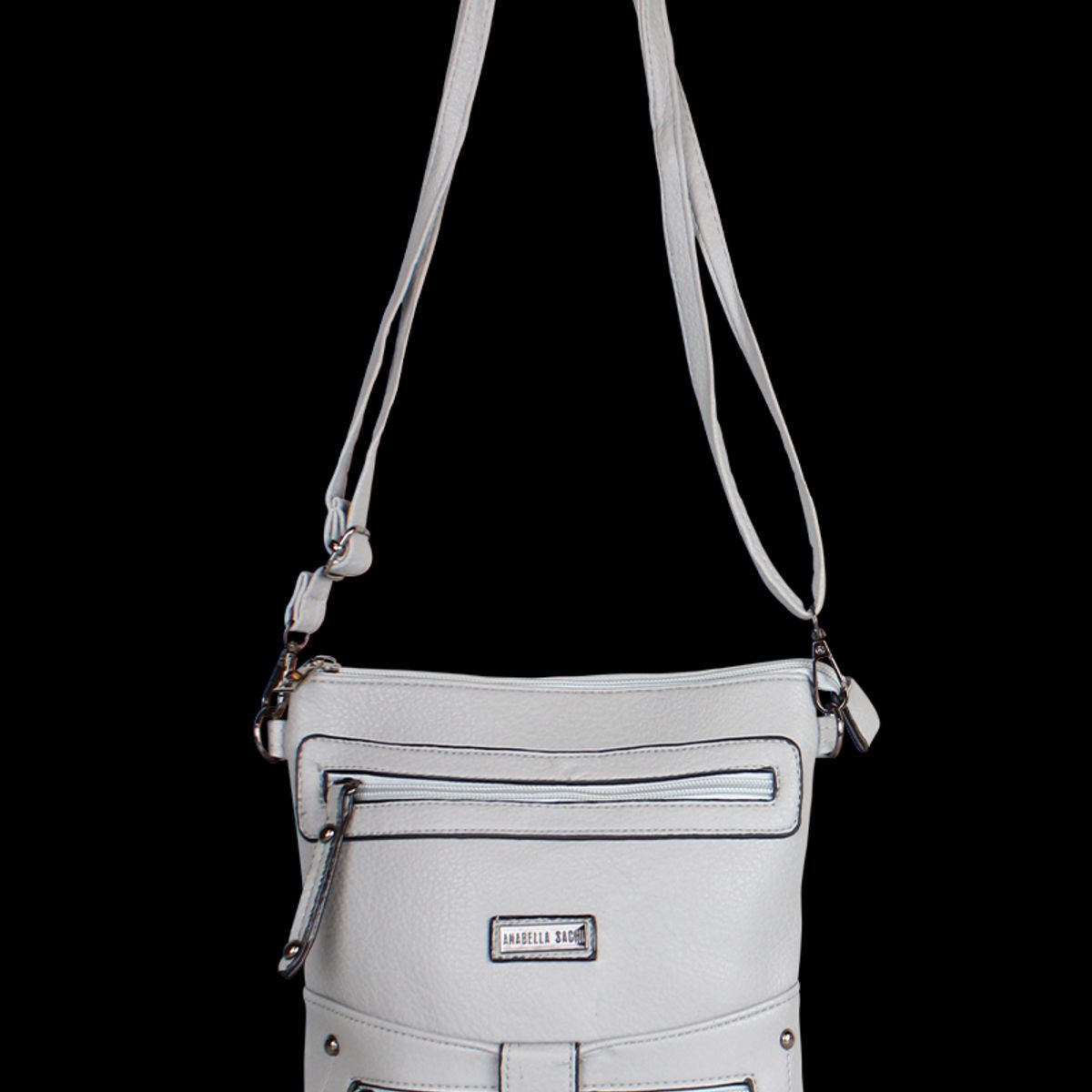 ANABELLA SACHI - Cartera bandolera Pola gris Anabella Sachi