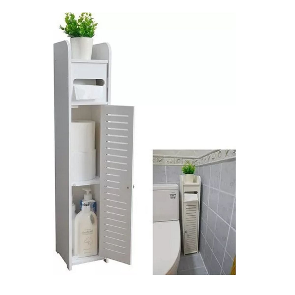 GENERICO - Estante De Baño Organizador Multiuso