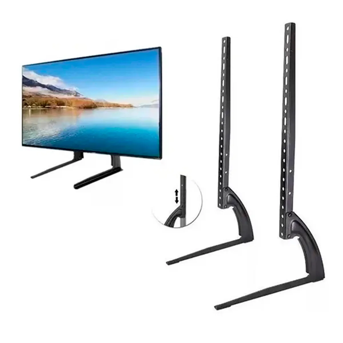 OFERTABKN - Soporte Base Tv Sobre Mesa Universal De 37 A 75 PuLG