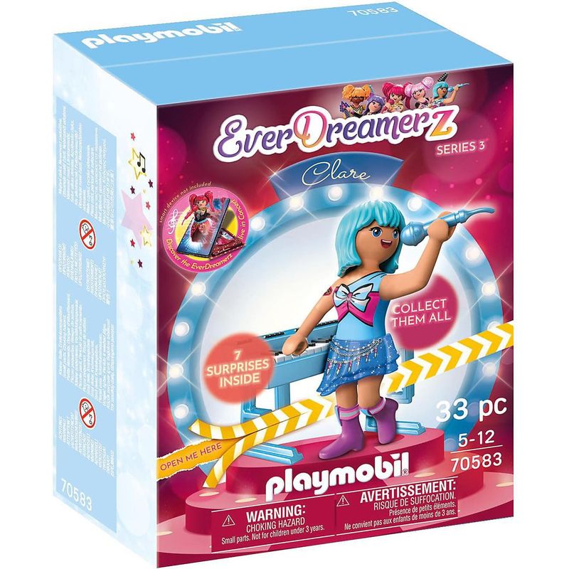 PLAYMOBIL - PLAYMOBIL CLARE - MUSIC WORLD PM70583