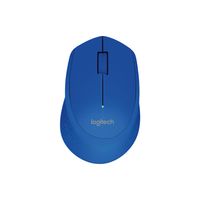 M280 Mouse Inalámbrico, Dongle USB, Color Azul