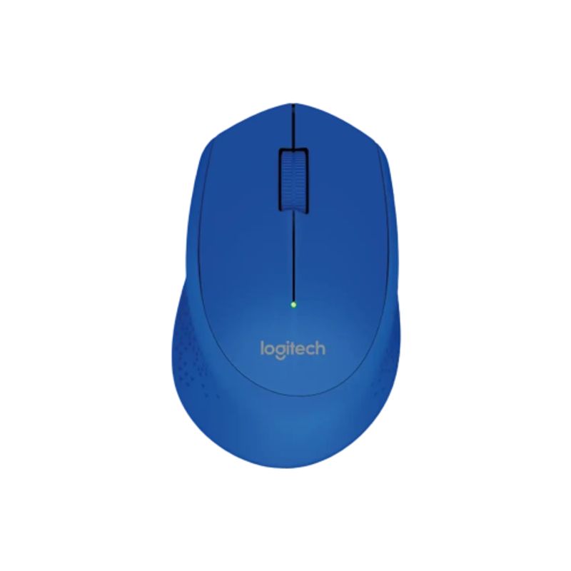 LOGITECH - Mouse Inalámbrico Logitech M280 con Receptor USB Azul