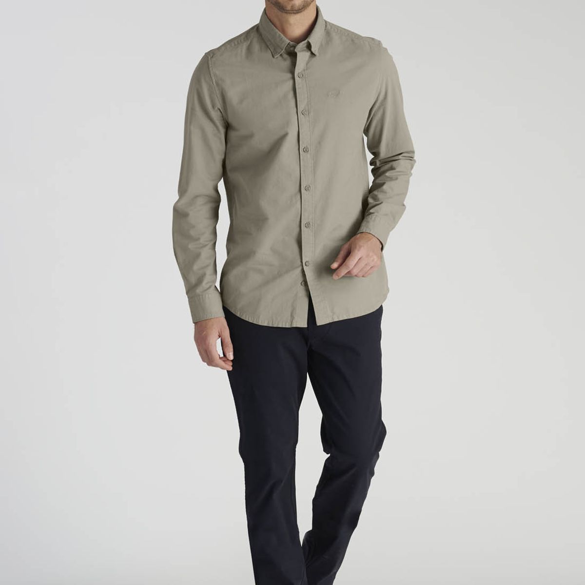NEW MAN - Camisa Charlie Avant-Garde Beige Newman