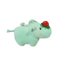 GENERICO - Peluche hipopotamos pequeño super suave 25cm