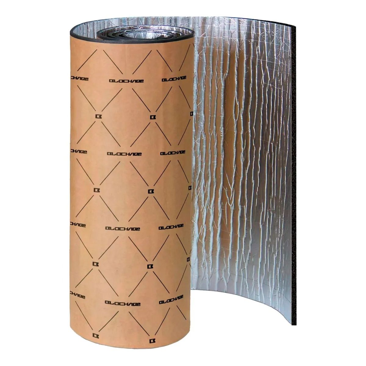 BLOCKADE - Aislante Termico Y Acustico Adhesivo Auto 100cmx100cmx1cm