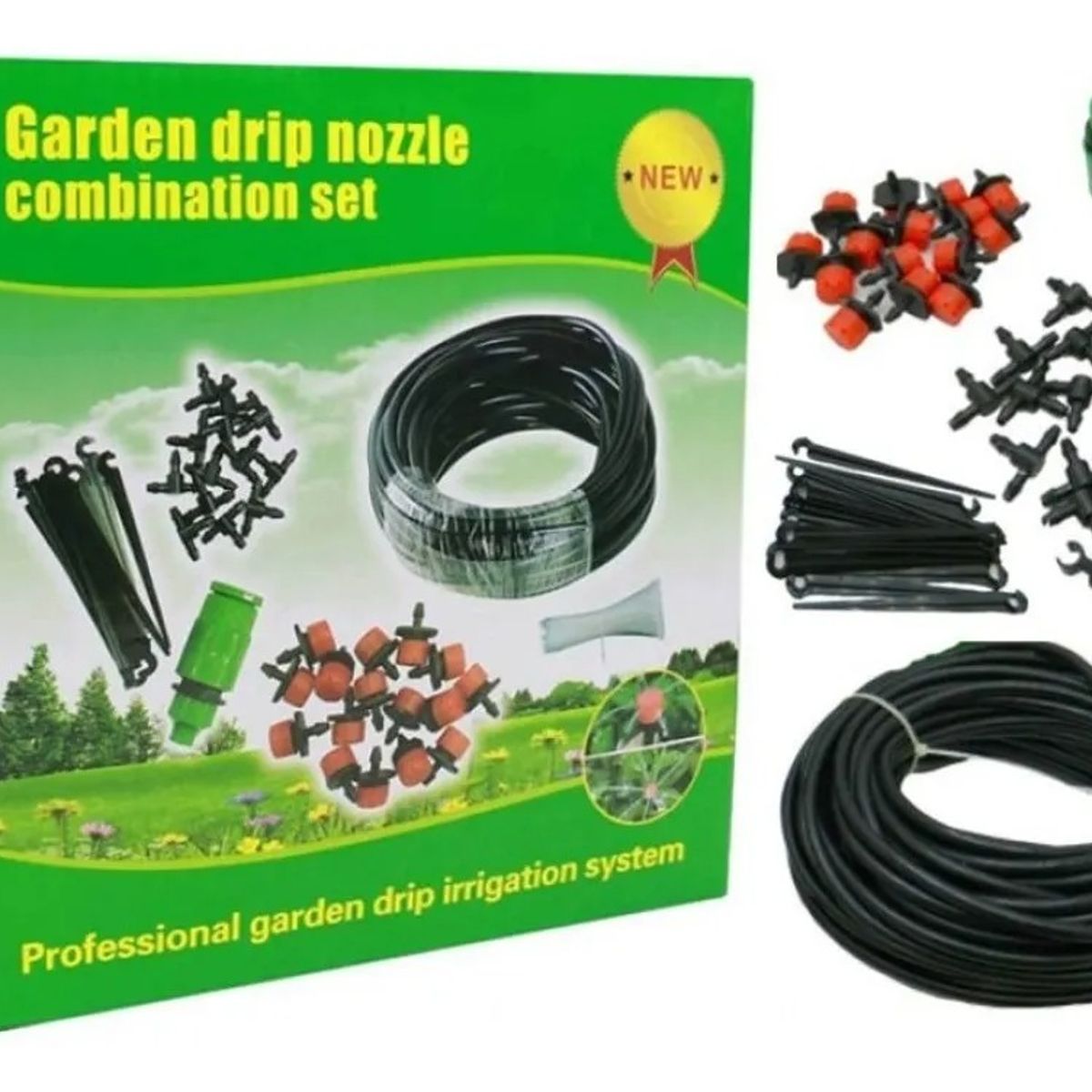 GENERICO - Kit De Riego Sistema Automático Goteo 15 Mts