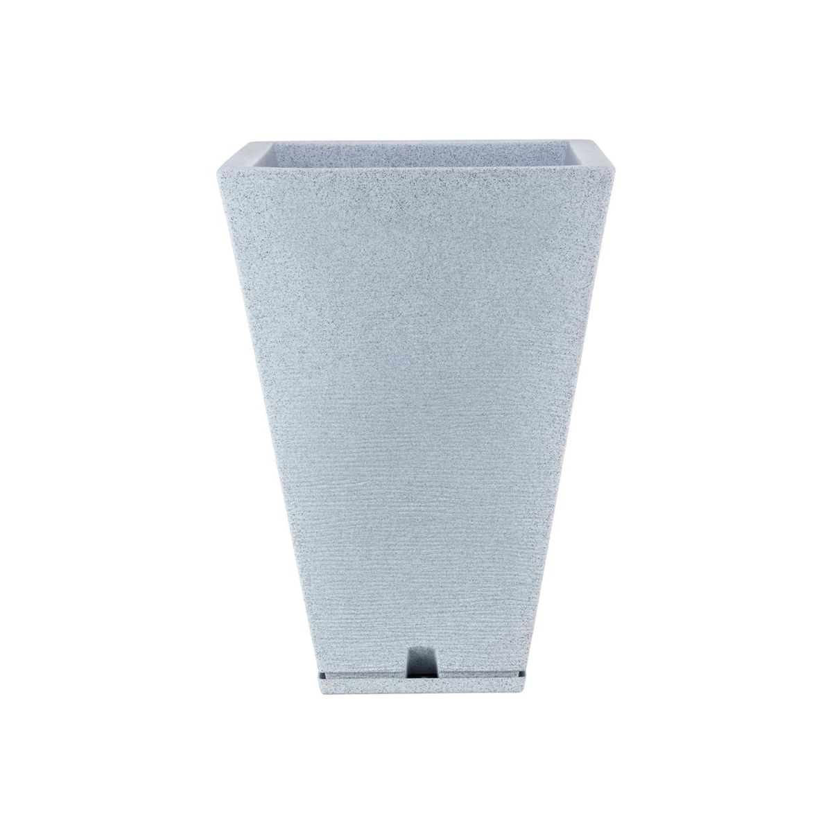 FLORIDIS - MACETERO FLORIDIS GRIS CLARO ZURIQUE 55CM ALTO CON PLATO