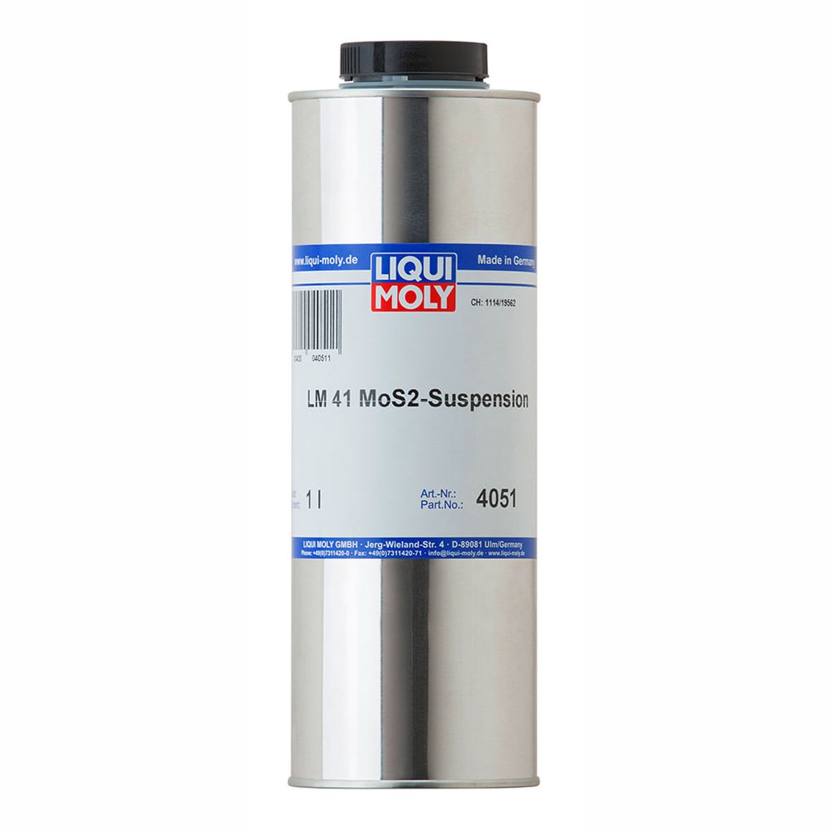 LIQUI MOLY - Suspensión de MoS2 para motor Liqui Moly 1 lt