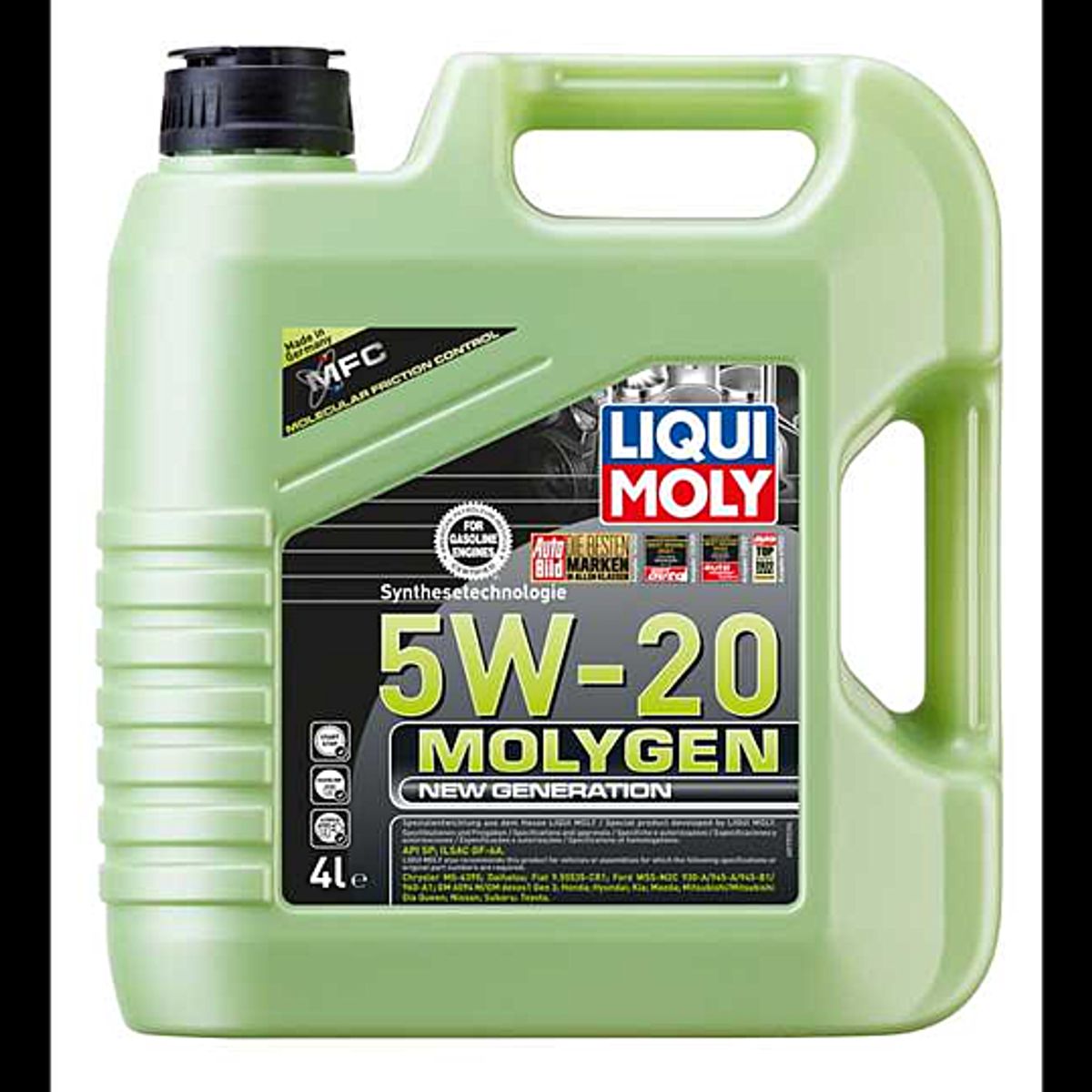 LIQUI MOLY - Aceite Liqui Moly Molygen 5W-20 4 lt