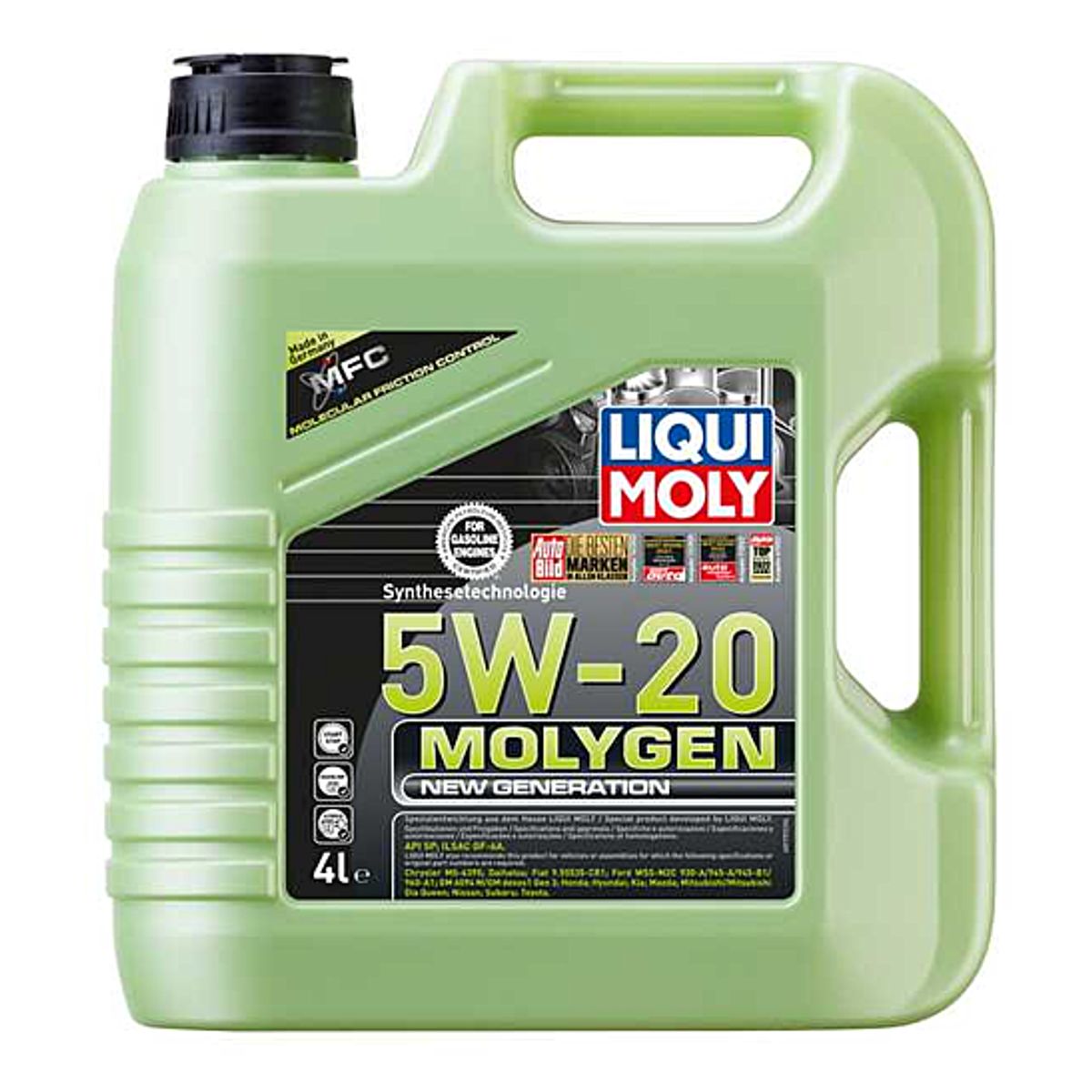 LIQUI MOLY - Aceite Liqui Moly Molygen 5W-20 4 lt