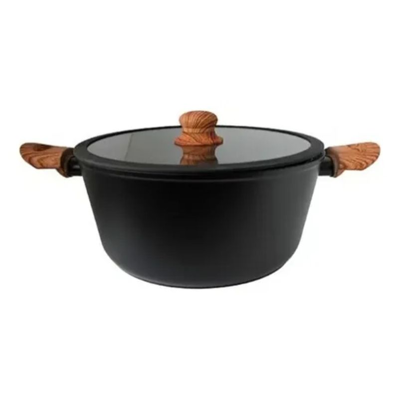 KEEP - Olla Antiadherente 28cm Granite Vintage Keep Color Negro