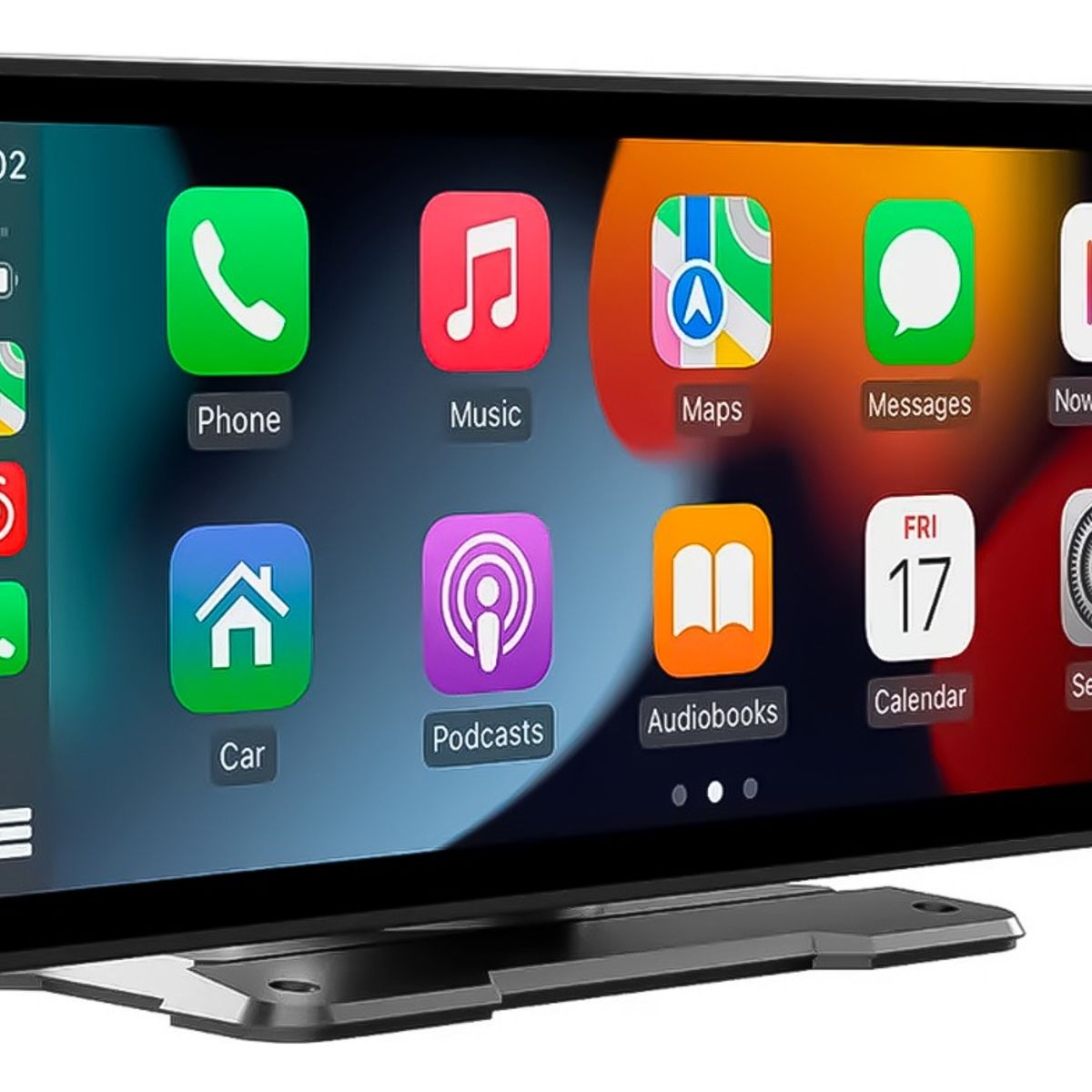 GENERICO - Radio Auto 10  Android Portatil Applecarplay Gps Tactil Negro