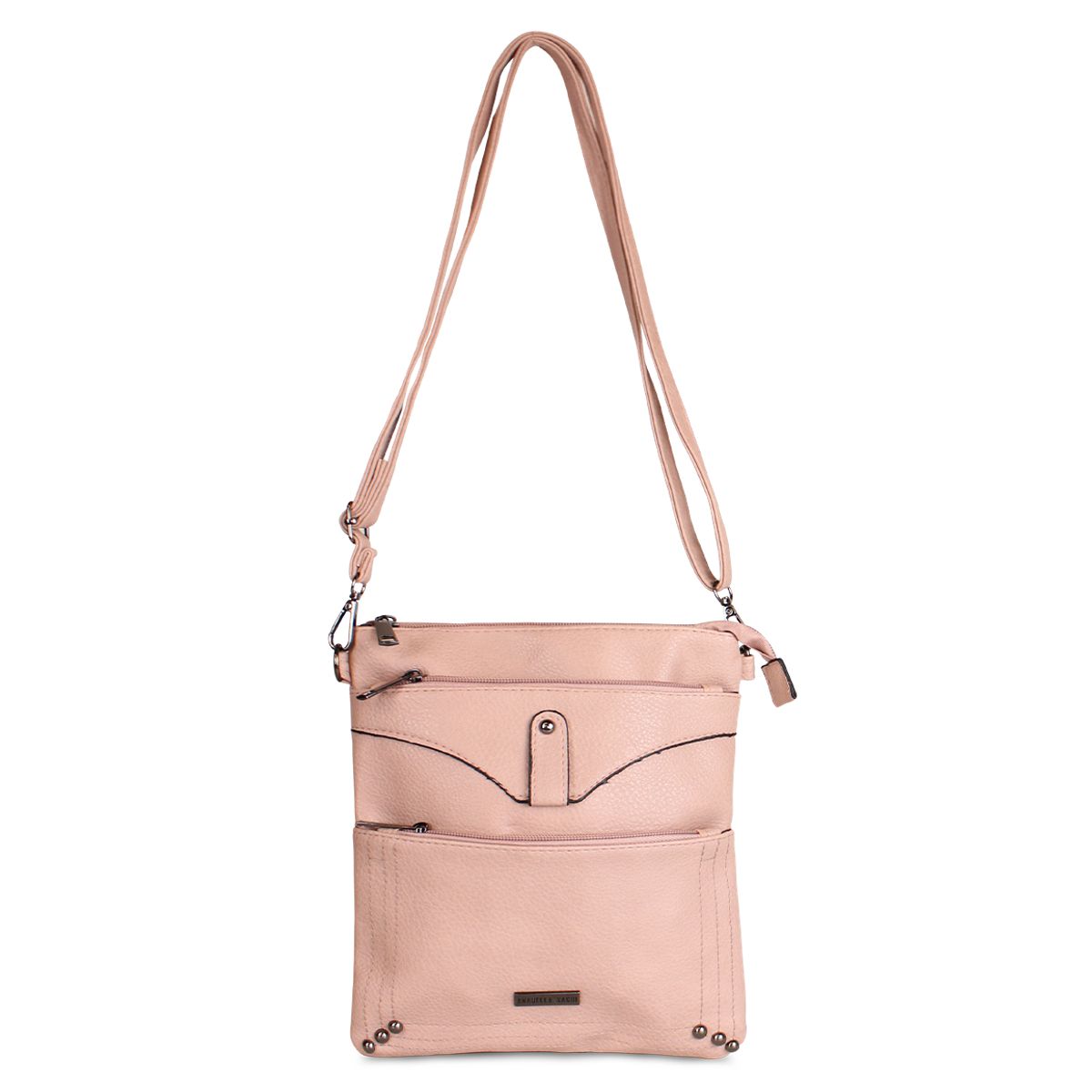 ANABELLA SACHI - Cartera bandolera Felicia rosada Anabella Sachi