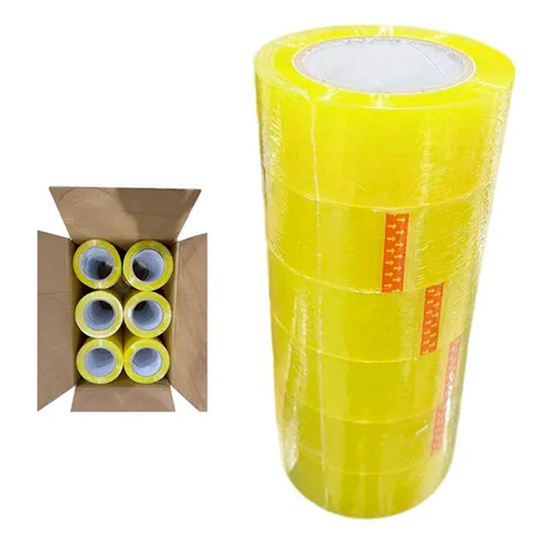 OFERTABKN - Pack X6 Cinta Embalaje 4.5cm X 200 Mts Transparente