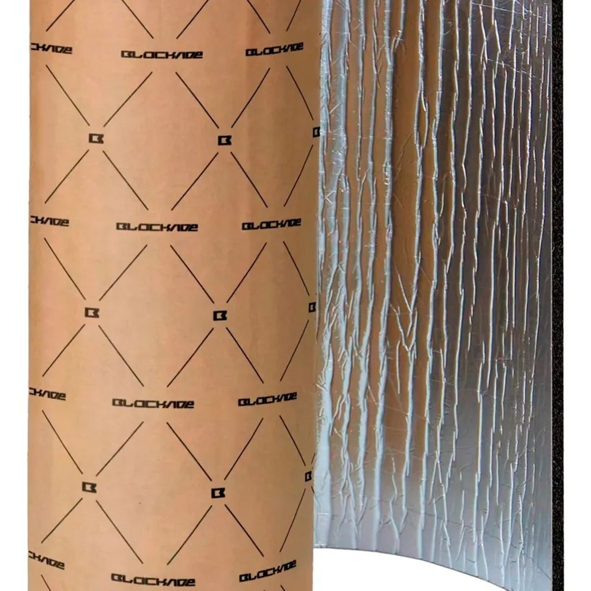 GENERICO - Aislante Termico Y Acustico Adhesivo Auto 100cmx100cmx1 30mm