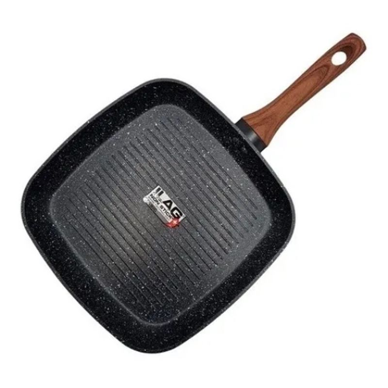 KEEP - Sarten Grill Antiadherente Granite 28cm Keep Color Negro