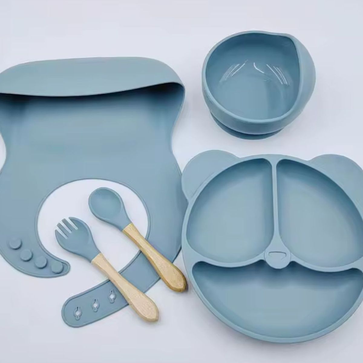 GENERICO - Set De Alimentación De Bebé De Antideslizante