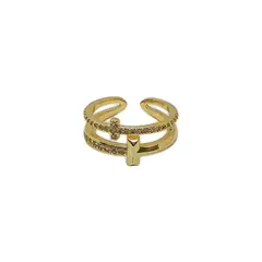 GENERICO - Anillo Mujer Ajustable Fantasia AB