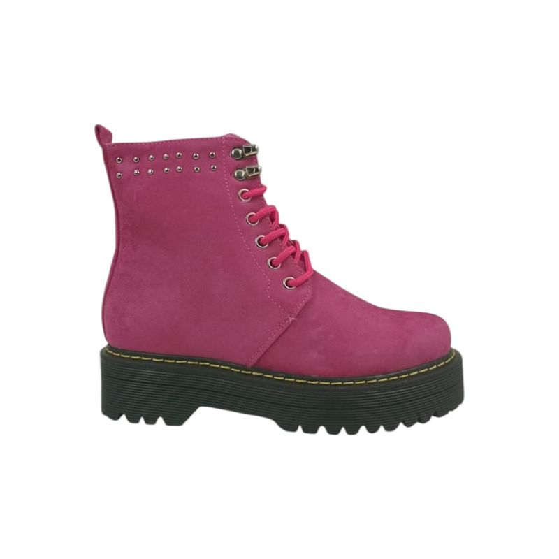 HERIEL - Botín Fucsia Plataforma Mujer