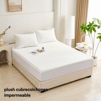 CUBRECOLCHON PLUSH IMPERMEABLE SUPER KING