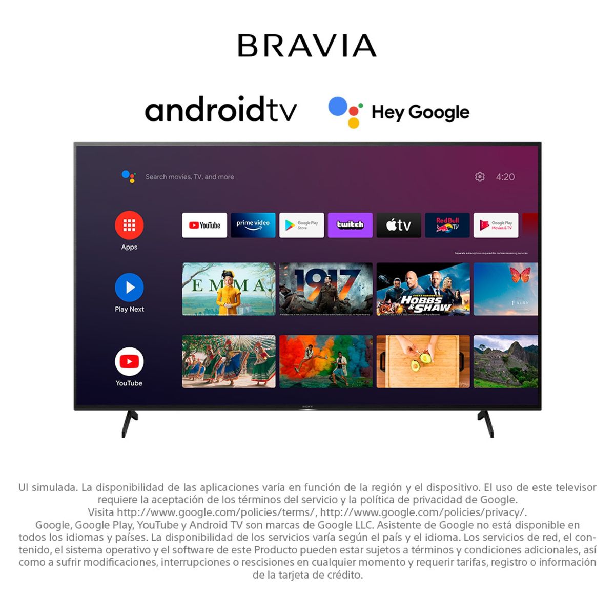 SONY - LED 85" 85 XBR-85X805H 4K Ultra HD Smart TV