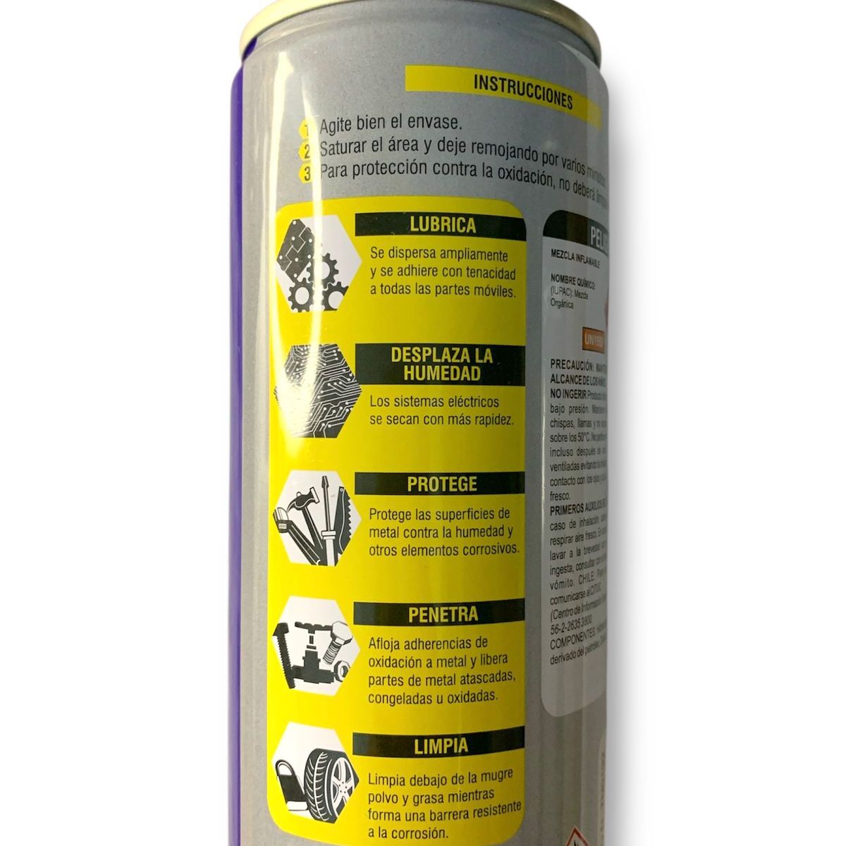 GENERICO - Limpia Afloja Lubrica Protege Lubricante 400ml