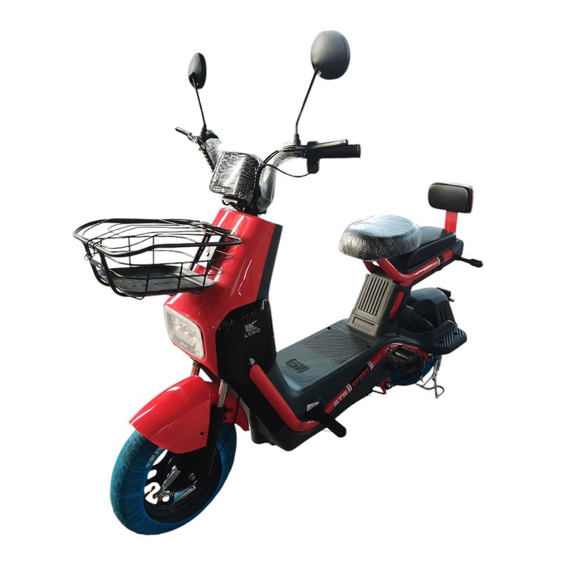 LEKO - Bicimoto Eléctrica LEKO Modelo LY-YS Color ROJO