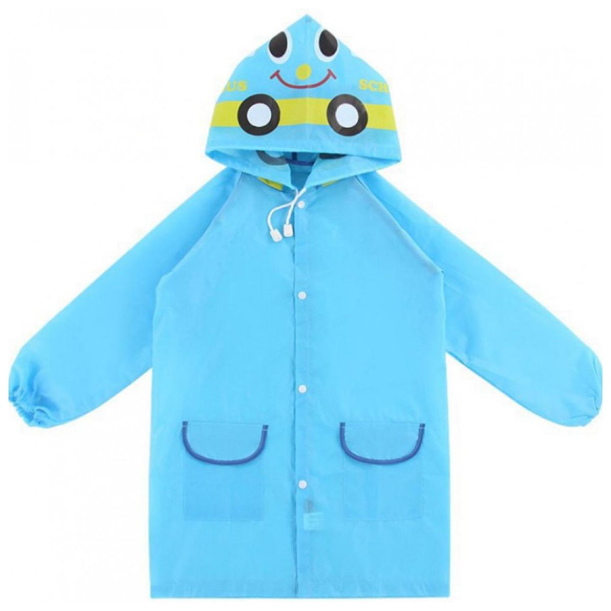 GENERICO - Capa Impermeable De Lluvia Para Niños Azul