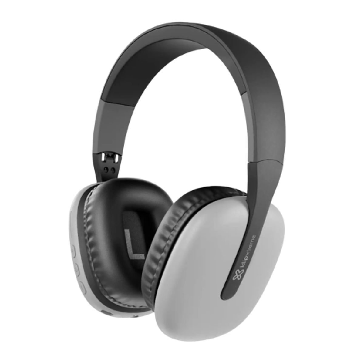 KLIP XTREME -  Klip Xtreme ZoundTune KWH-010BL Audífonos Inalámbricos Bluetooth, Diseño ergonómico y ligero, Color Gris