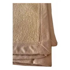 REHUCE - Frazada 100% Lana King Camel