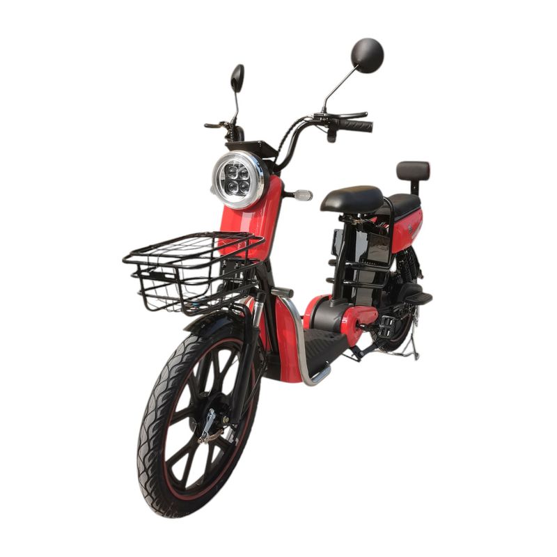 LEKO - Bicimoto Eléctrica LEKO Modelo LY-CH Color ROJO