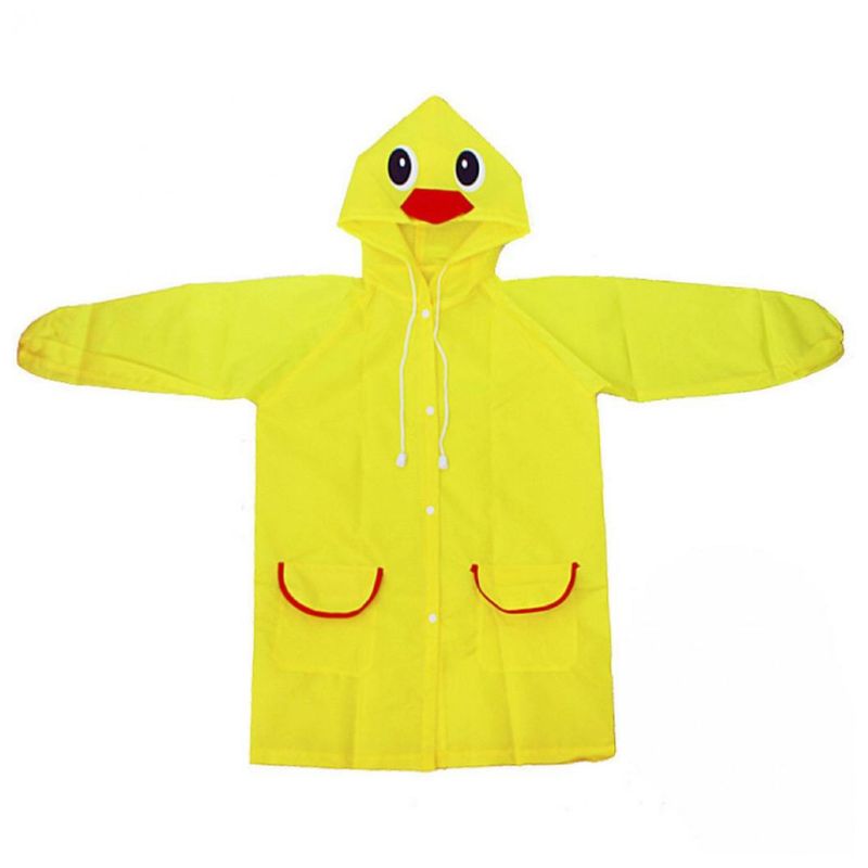GENERICO - Capa Impermeable De Lluvia Para Niños Amarillo