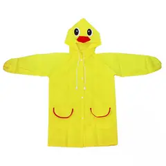 GENERICO - Capa Impermeable De Lluvia Para Niños Amarillo